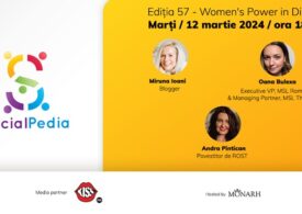 SocialPedia 57 - Celebrăm Luna Martie alături de trei femei puternice, care schimbă lumea: Miruna Ioani, Oana Bulexa și Andra Pintican