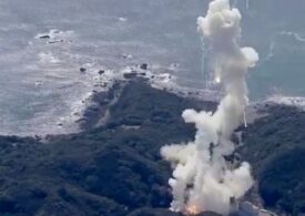 O rachetă realizată de o companie japoneză privată a explodat imediat după lansare (Video)