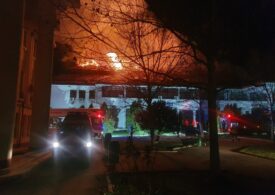 Incendiu puternic la Judecătoria Cornetu (Video) <span style="color:#990000;">UPDATE</span>