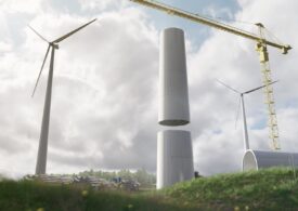 UE vrea energie eoliană mai eficientă și mai verde: Inovație cu turnuri de lemn și turbine în X