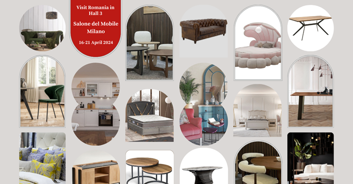 17 firme românești își expun colecțiile de mobilier din lemn masiv la Salone del Mobile.Milano, ediția aprilie 2024
