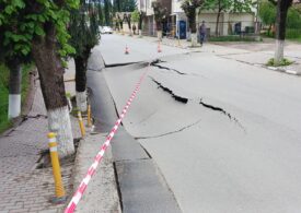 Cum decurg reparațiile la strada surpată din Slănic - Anunțul prefectului