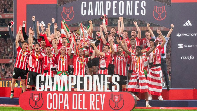 Athletic Bilbao a câștigat Cupa Spaniei după o pauză de 40 de ani