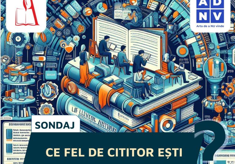 Ce fel de cititor ești? - Cum și ce mai citesc românii? Cum se raportează la tehnologie în comportamentul lor de consum?