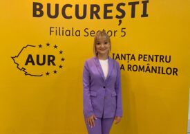 Fiica lui Vadim Tudor candidează din partea AUR pentru Primăria Sectorului 5