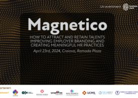 Talent Acquisition, Employer Branding și Employee Experience - subiectele cheie ale conferinței „Magnetico”, ce va avea loc pe 23 aprilie 2024 la Craiova