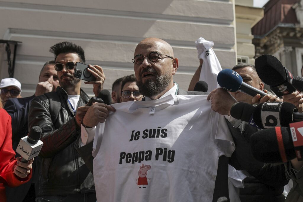 Piedone-tricou-Peppa-Pig