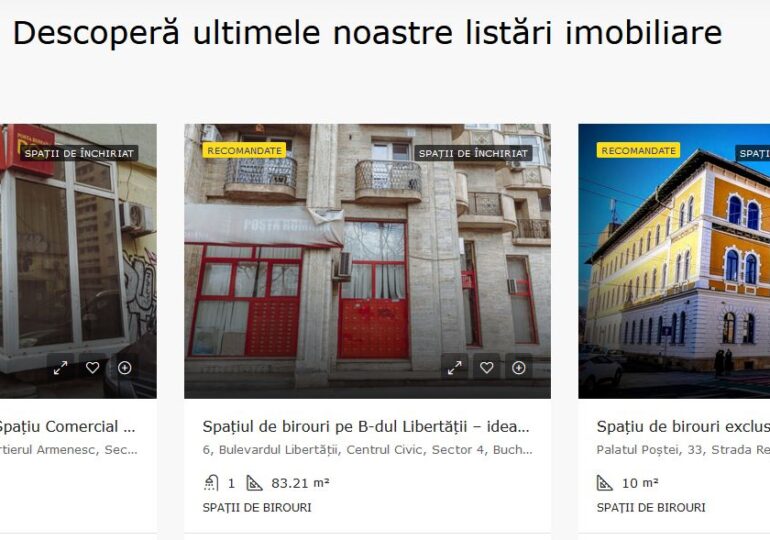 Poșta Română a lansat un portal imobiliar - 500 de proprietăți, scoase la închiriere pe platformă