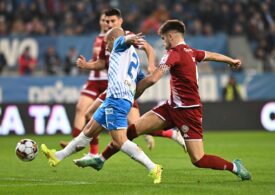 Superliga: Craiova câștigă la ultima fază contra Rapidului și urcă pe locul 2