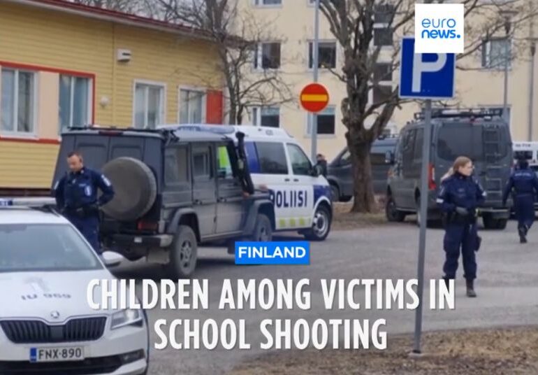 Hărțuirea a provocat atacul armat de la școala din Finlanda: Un copil de 12 ani și-a omorât un coleg și a rănit grav alți doi (Video)