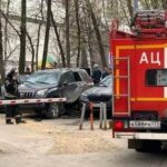 Tentativă de asasinat la Moscova: Momentul în care explodează mașina unui dezertor ucrainean (Video)