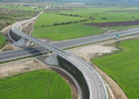 S-a deschis aproape jumătate din semi-inelul sudic al A0, autostrada care se face cu bani UE în jurul Capitalei (Foto&Video)