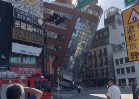 Cutremur de 7,4 grade în Taiwan: Zeci de clădiri s-au prăbușit, un tunel a fost rupt în două (Foto & Video)