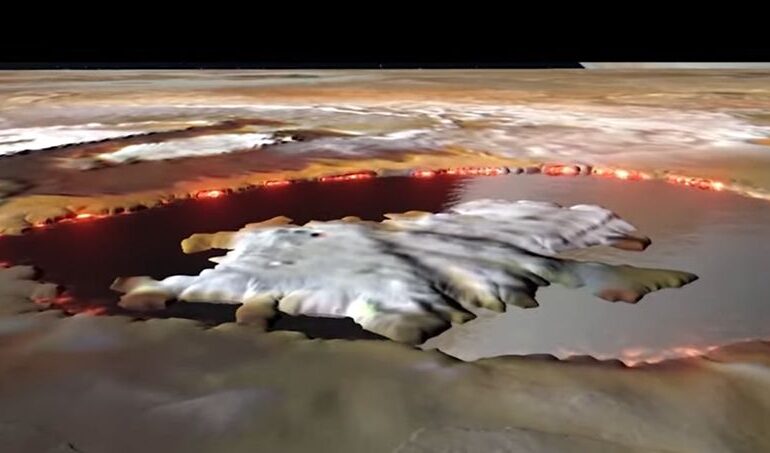 NASA a găsit un lac de lavă ce ar putea înghiți orașe întregi, pe unul dintre sateliții lui Jupiter (Video)