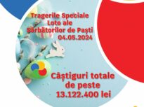Trageri speciale Loto de Paște: Premii de peste 13 milioane de lei puse în joc de Loteria Română