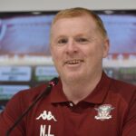 Neil Lennon la conferinta de presa