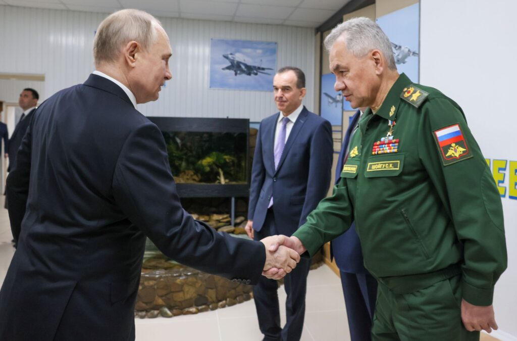 Putin Visits Krasnodar Higher Military Aviation Sc