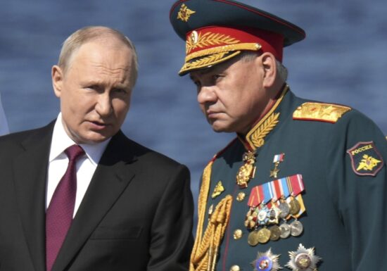 Vladimir Putin, Serghei Șoigu, Rusia
