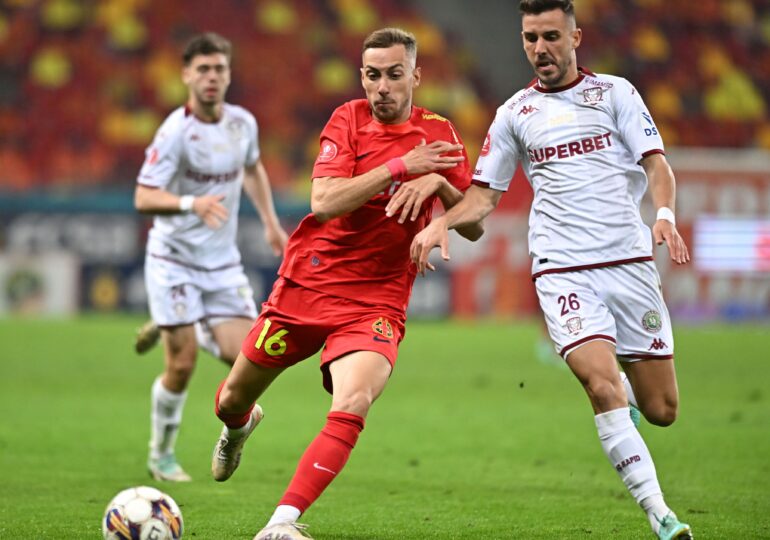 Superliga: FCSB termină sezonul în care a luat titlul cu un eșec în fața rivalei Rapid