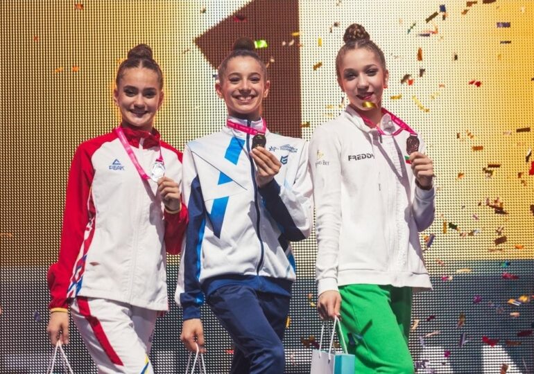 România câștigă titlul european de juniori la gimnastică ritmică
