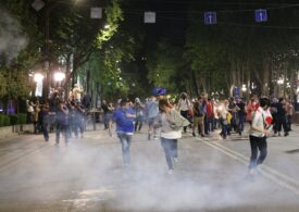 Noi proteste violente în Georgia, după adoptarea ”legii ruse” a agenților străini - Poliția a folosit tunuri de apă și gaze lacrimogene