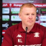 neil lennon la conferinta de presa rapid