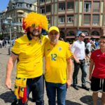 The 12th player Ciolacu, on the streets of Frankfurt, alongside Romanian supporters (Photo & Video)