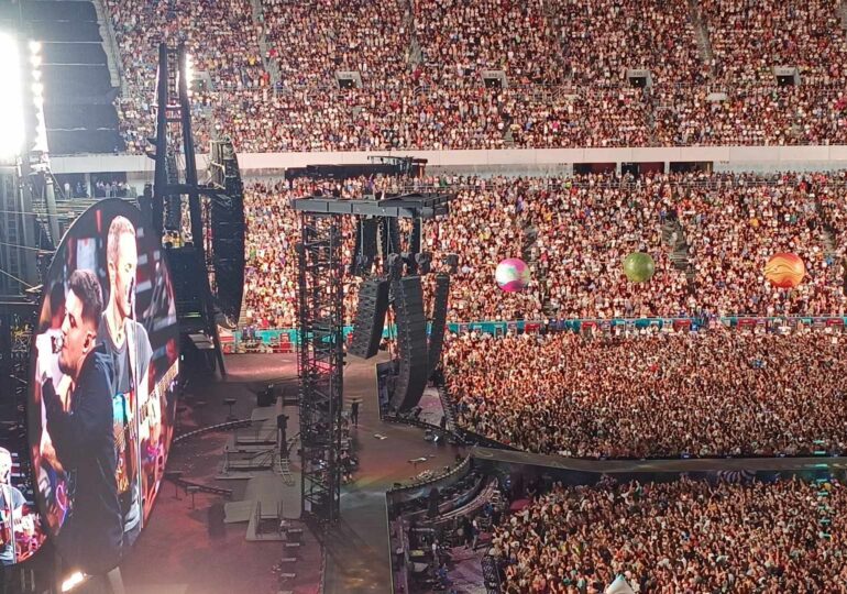 Coldplay, the second concert. What happened exceeded all expectations (Video)