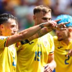 Romania se bucura dupa gol