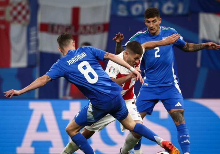 EURO 2024: Italia se califică în optimi cu un gol în minutul 90+8. Spania câștigă grupa