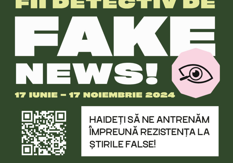 Concurs de eseuri pe tema „fakenews” și platformă de educație media pentru tineri, lansate de Institutul Goethe din București