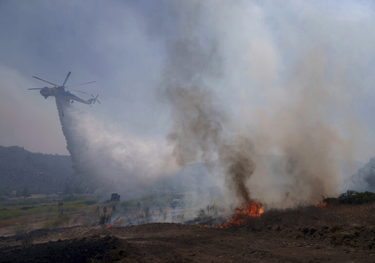 Incendii puternice de vegetație în Los Angeles, după temperaturi de aproape 50 de grade. Mii de persoane au fost evacuate (Video)