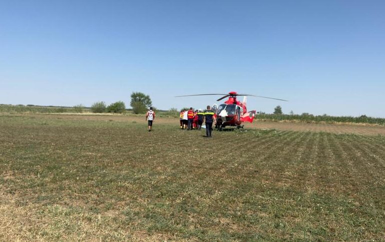 Un parașutist a căzut pe pista de la Clinceni <span style="color:#990000;">UPDATE</span> A murit la spital