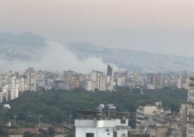 Israelul a lovit Beirutul, vizând un comandant Hazbollah (Video)