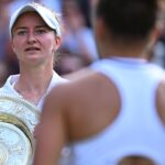 Statistica unde noua campioană de la Wimbledon apare alături de Simona Halep. Bornele stabilite de Barbora Krejcikova