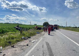 Grav accident rutier în Ucraina, soldat cu 14 morți (Foto)