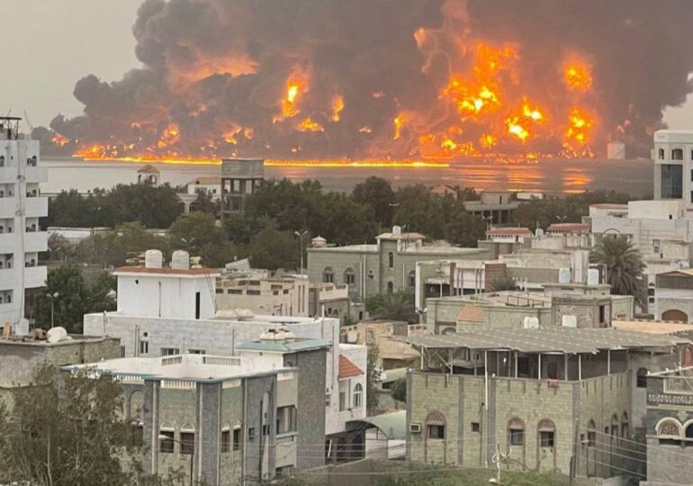 După atacul de la Tel Aviv, armata Israelului dă lovituri devastatoare în Yemen (Foto&Video)