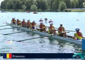 Jocurile Olimpice 2024: România câștigă autoritar cursa de 8+1 și se califică în finală, la canotaj