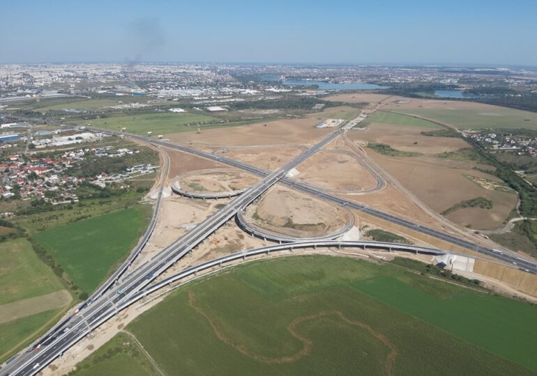 S-a deschis un nou tronson al autostrăzii de centură a Capitalei. Locuitorii din Ilfov au acces la litoral direct pe autostradă (Video)