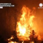 Imagini devastatoare din California: Primul mega-incendiu al anului este de origine criminală (Video)