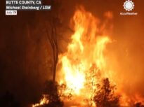 Imagini devastatoare din California: Primul mega-incendiu al anului este de origine criminală (Video)