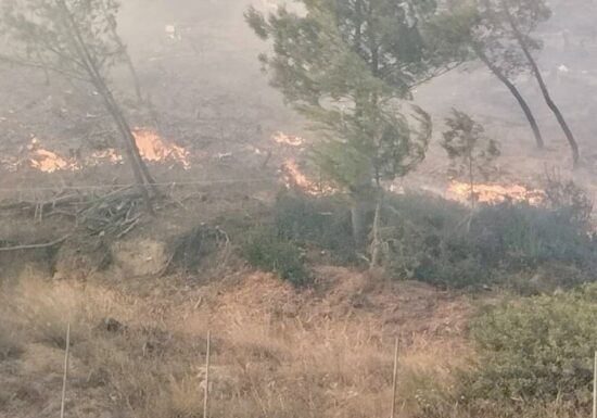 Strong storms and high risk of fires in multiple areas of Greece