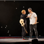 Surpriză imensă la concertul lui Ed Sheeran: L-a adus pe Thor pe scenă (Video) Legătura actorului cu România