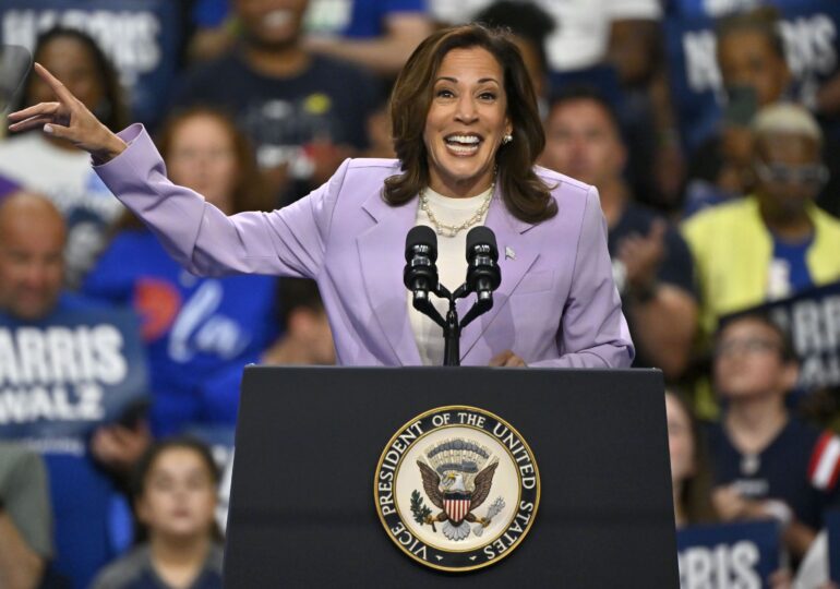 Surprise Kamala Harris. In three weeks, she shattered Donald Trump's campaign