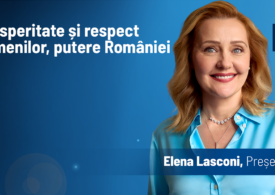 Dosar penal pentru un afiș al Elenei Lasconi, amplasat ilegal la Sibiu