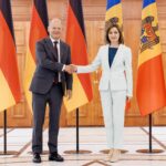 Olaf Scholz promite sprijin pentru Republica Moldova: Știm că Rusia încearcă să destabilizeze țara dumneavoastră