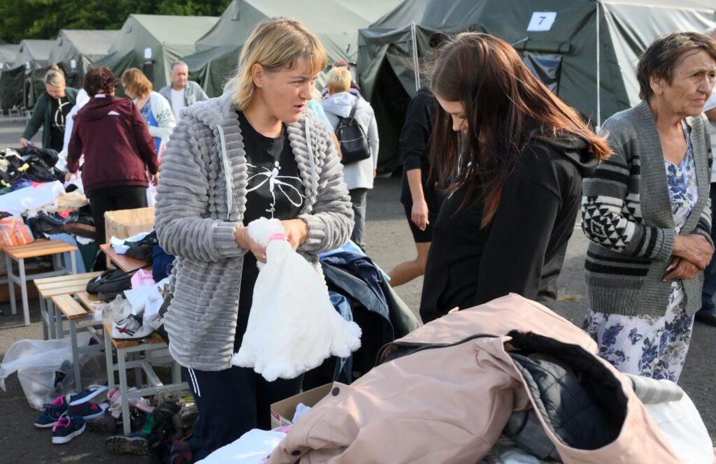 Russia Ukraine Kursk Attack Evacuees