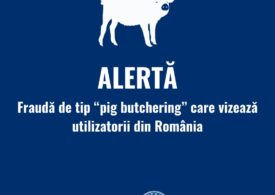 Alertă de securitate: Românii sunt vizați de frauda de tip "pig butchering"