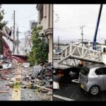 Un taifun extrem de puternic face victime în Japonia: Vânt de 200 km/h, zboruri anulate, Toyota și Nissan își suspendă activitatea (Foto&Video)