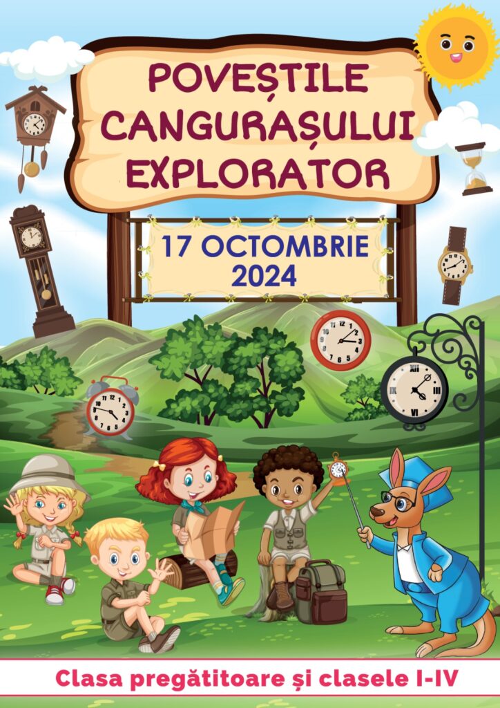 „Poveștile Cangurașului Explorator”: Au început înscrierile pentru concursul educațional destinat elevilor din clasele primare